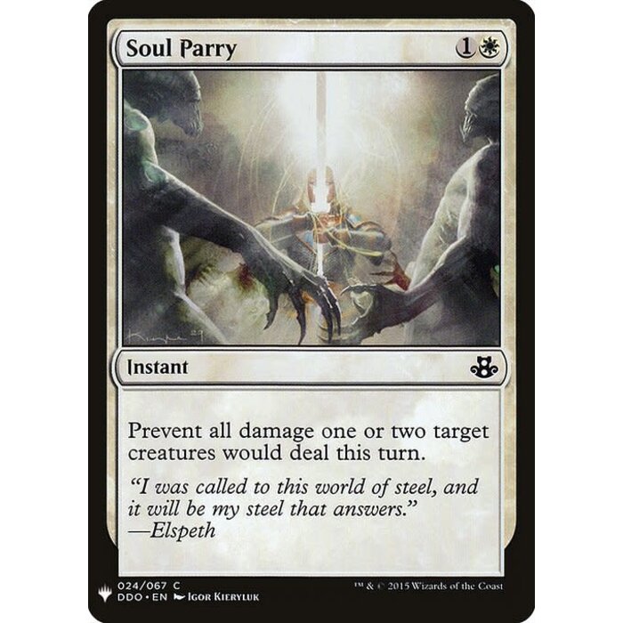 Magic: The Gathering Soul Parry (238) Near Mint
