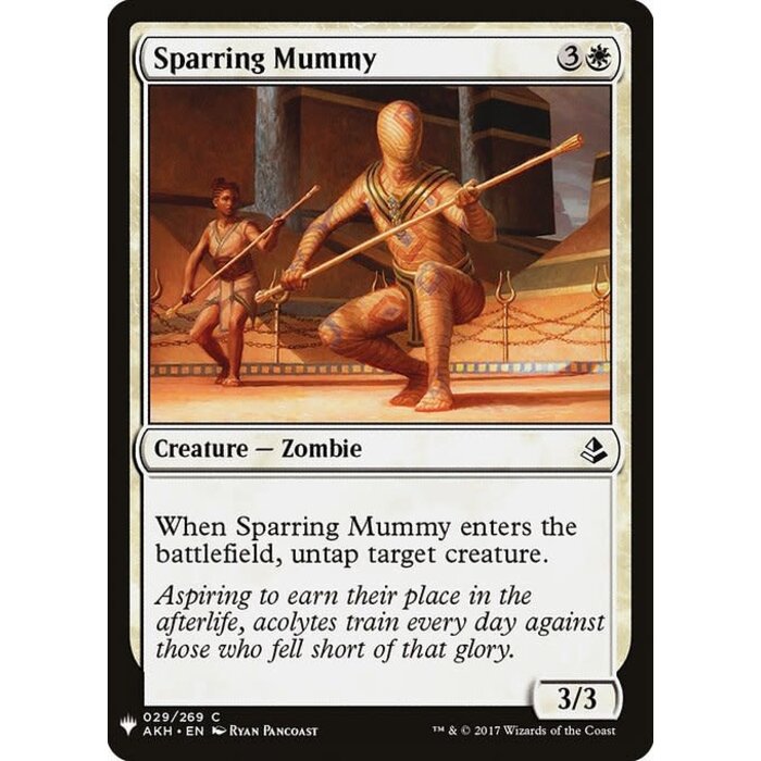 Magic: The Gathering Sparring Mummy (242) Near Mint