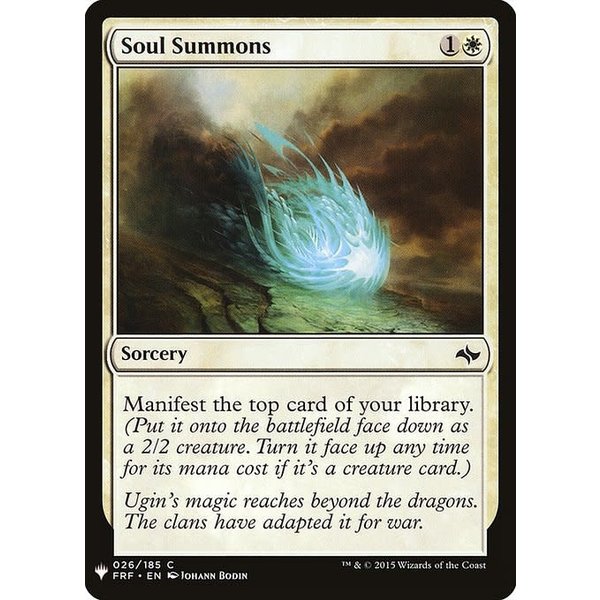 Magic: The Gathering Soul Summons (240) Near Mint