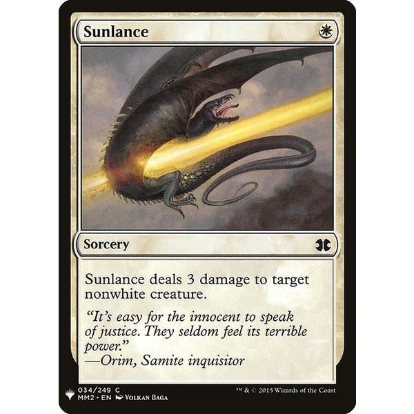 Magic: The Gathering Sunlance (249) Near Mint