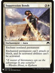 Magic: The Gathering Suppression Bonds (251) Near Mint