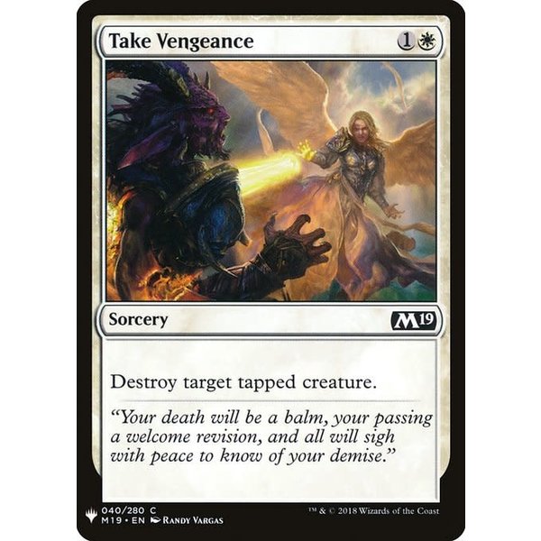 Magic: The Gathering Take Vengeance (254) Near Mint