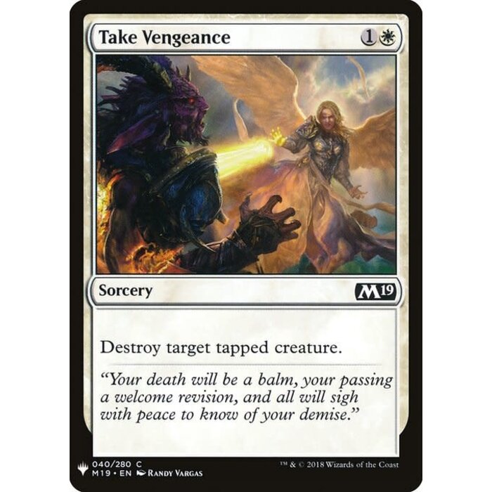 Magic: The Gathering Take Vengeance (254) Near Mint