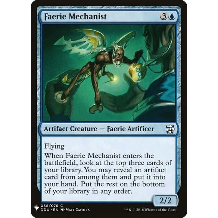 Magic: The Gathering Faerie Mechanist (373) Near Mint