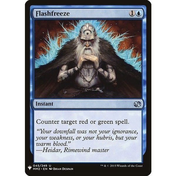 Magic: The Gathering Flashfreeze (378) Near Mint
