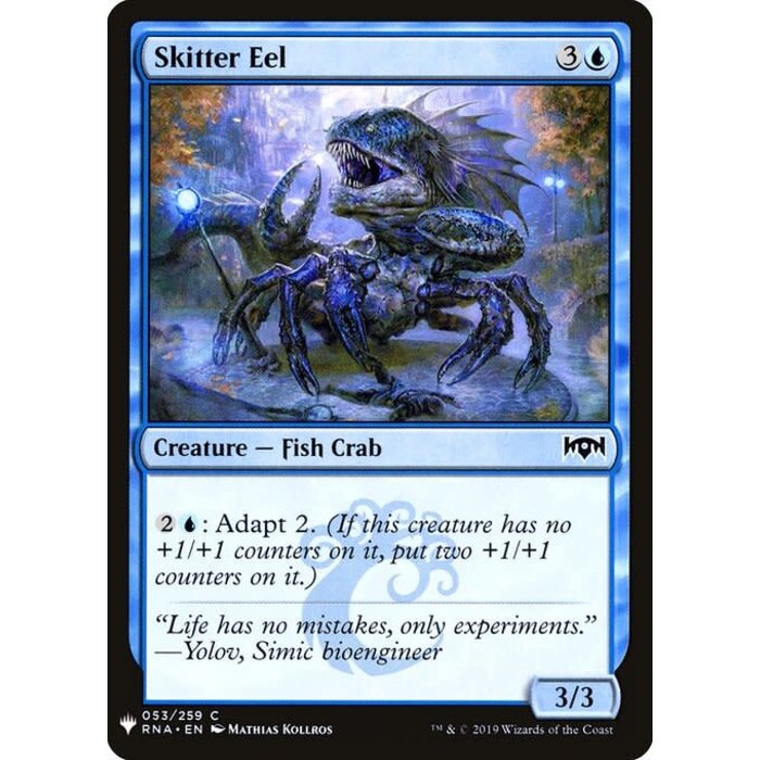 Magic: The Gathering Skitter Eel (493) Near Mint