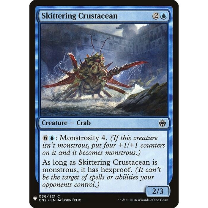 Magic: The Gathering Skittering Crustacean (494) Near Mint