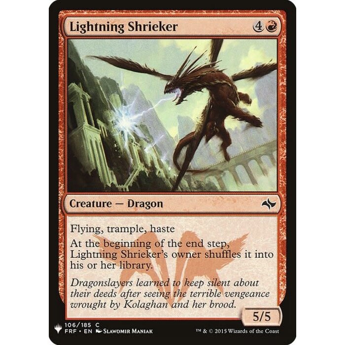 Magic: The Gathering Lightning Shrieker (1003) Near Mint