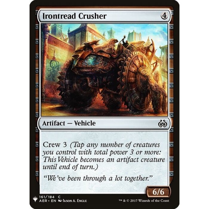 Magic: The Gathering Irontread Crusher (1598) Near Mint