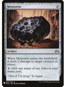 Magic: The Gathering Meteorite (1605) Near Mint