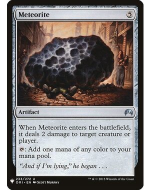 Magic: The Gathering Meteorite (1605) Near Mint