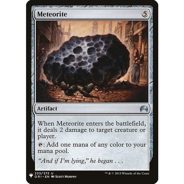 Magic: The Gathering Meteorite (1605) Near Mint