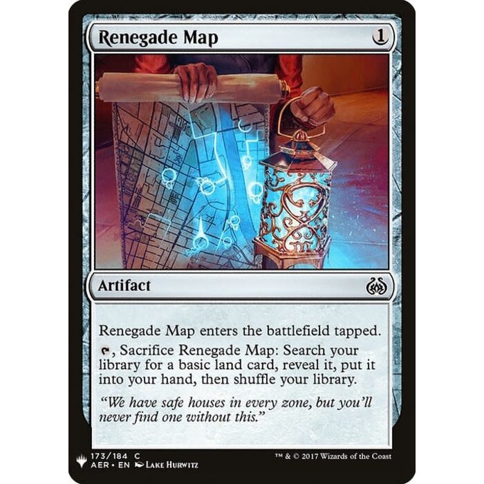 Magic: The Gathering Renegade Map (1623) Near Mint