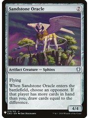 Magic: The Gathering Sandstone Oracle (1625) Near Mint