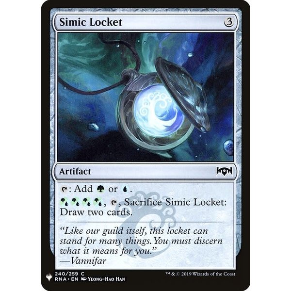 Magic: The Gathering Simic Locket (1629) Near Mint