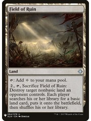 Magic: The Gathering Field of Ruin (1667) Near Mint