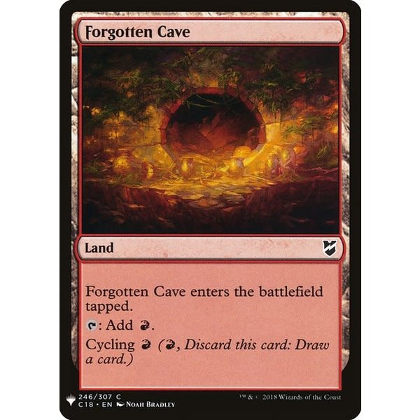 Magic: The Gathering Forgotten Cave (1668) Near Mint
