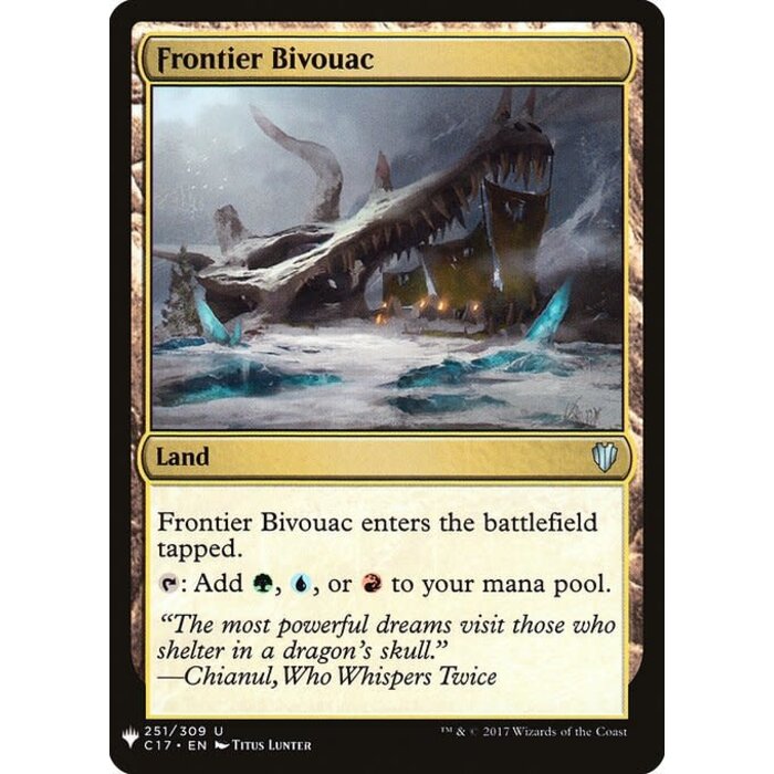 Magic: The Gathering Frontier Bivouac (1669) Near Mint
