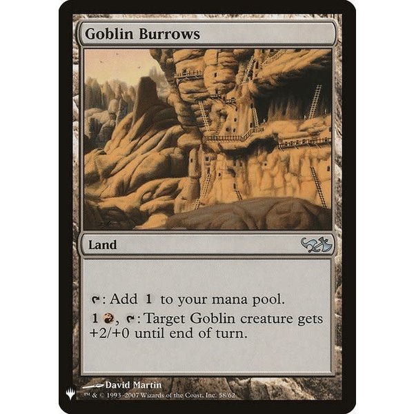 Magic: The Gathering Goblin Burrows (1673) Near Mint