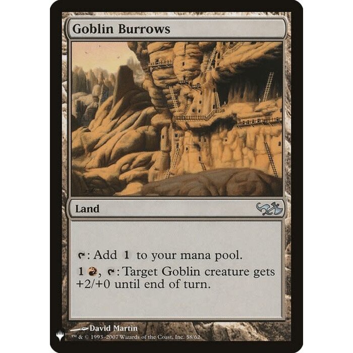 Magic: The Gathering Goblin Burrows (1673) Near Mint