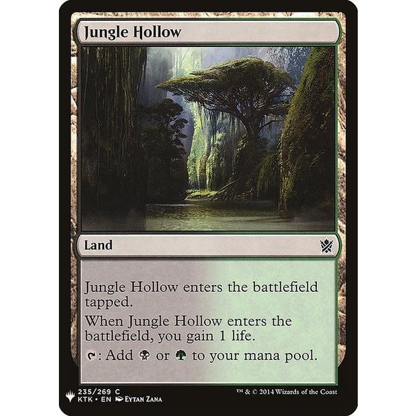 Magic: The Gathering Jungle Hollow (1676) Near Mint