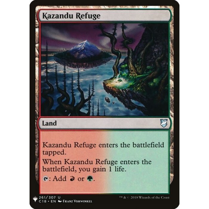Magic: The Gathering Kazandu Refuge (1678) Near Mint
