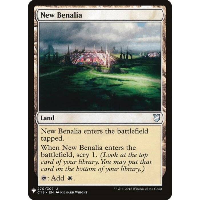 Magic: The Gathering New Benalia (1681) Near Mint