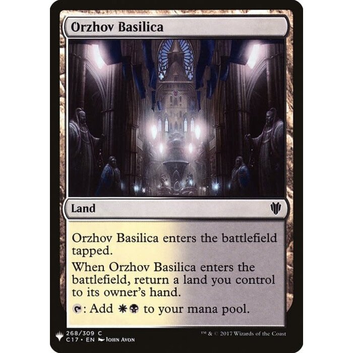 Magic: The Gathering Orzhov Basilica (1682) Near Mint