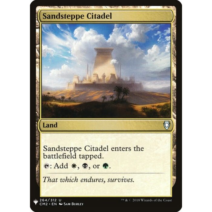 Magic: The Gathering Sandsteppe Citadel (1685) Near Mint