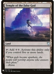 Magic: The Gathering Temple of the False God (1691) Near Mint