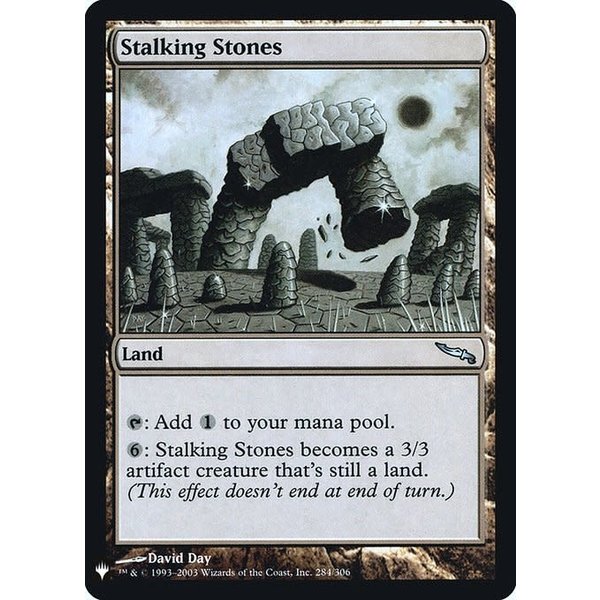 Magic: The Gathering Stalking Stones (121) Near Mint Foil