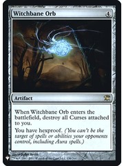 Magic: The Gathering Witchbane Orb (116) Near Mint Foil