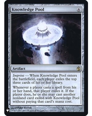 Magic: The Gathering Knowledge Pool (103) Near Mint Foil