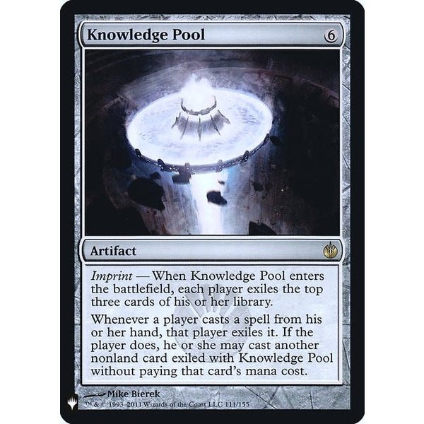 Magic: The Gathering Knowledge Pool (103) Near Mint Foil