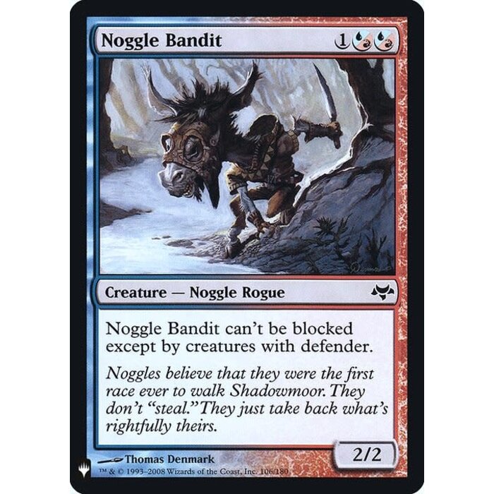 Magic: The Gathering Noggle Bandit (096) Near Mint Foil