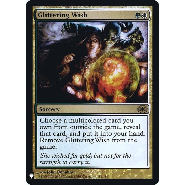 Magic: The Gathering Glittering Wish (085) Near Mint Foil