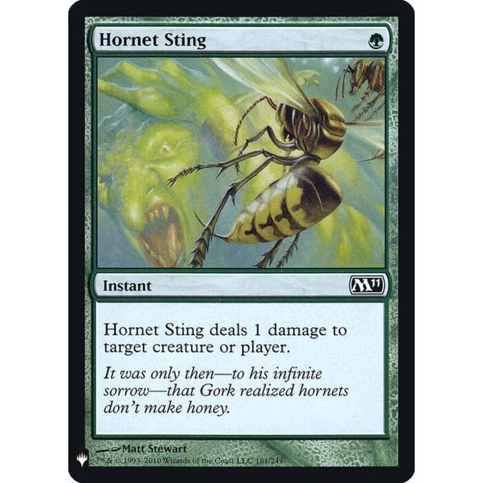 Magic: The Gathering Hornet Sting (071) Near Mint Foil