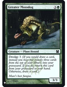Magic: The Gathering Greater Mossdog (069) Near Mint Foil