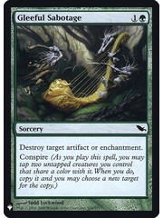 Magic: The Gathering Gleeful Sabotage (068) Near Mint Foil