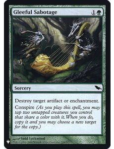 Magic: The Gathering Gleeful Sabotage (068) Near Mint Foil