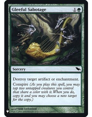 Magic: The Gathering Gleeful Sabotage (068) Near Mint Foil