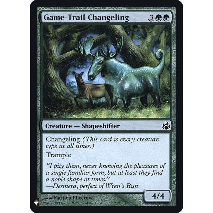 Magic: The Gathering Game-Trail Changeling (067) Near Mint Foil