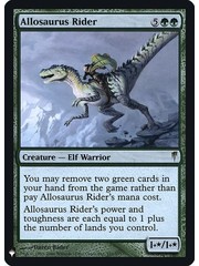 Magic: The Gathering Allosaurus Rider (061) Near Mint Foil