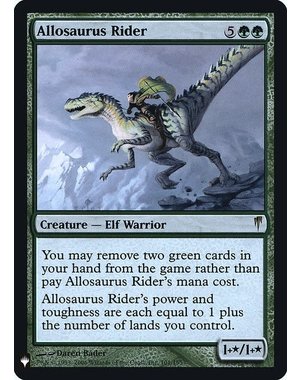 Magic: The Gathering Allosaurus Rider (061) Near Mint Foil
