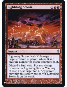 Magic: The Gathering Lightning Storm (054) Near Mint Foil