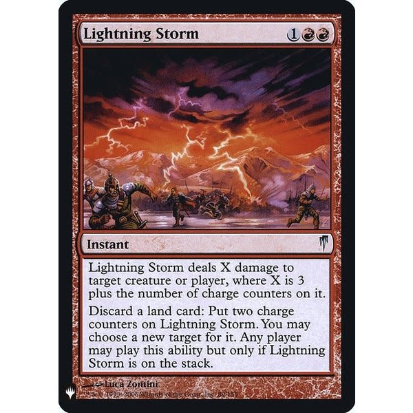 Magic: The Gathering Lightning Storm (054) Near Mint Foil