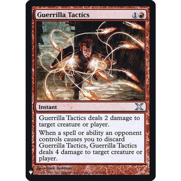 Magic: The Gathering Guerrilla Tactics (053) Near Mint Foil