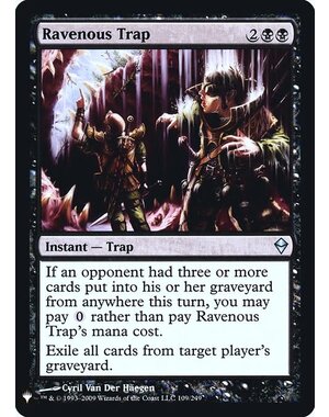 Magic: The Gathering Ravenous Trap (042) Near Mint Foil