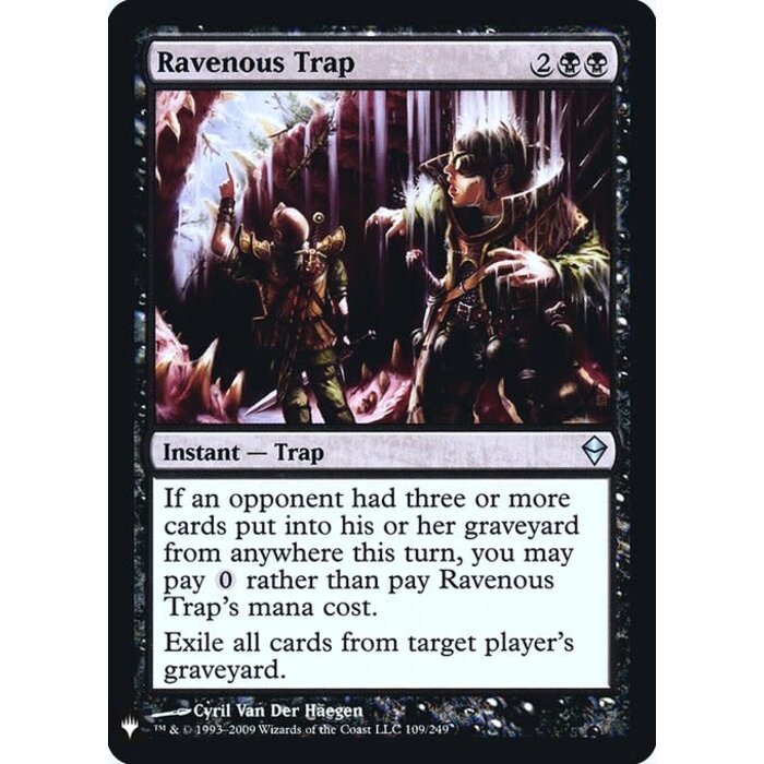 Magic: The Gathering Ravenous Trap (042) Near Mint Foil