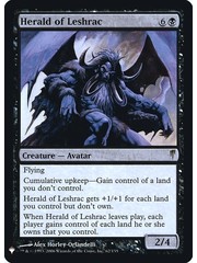 Magic: The Gathering Herald of Leshrac (038) Near Mint Foil